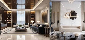 Living Room in 3 BHK Apartment at Conscient Parq, Sector 80 – for Sale