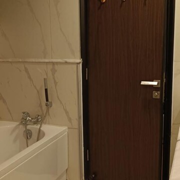 Bathroom in 4 BHK Apartment at Tata Primanti-Tower Residences, Dhani – for Rent