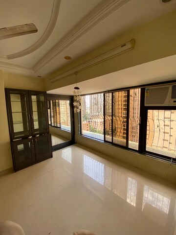Balcony in 2.5 BHK Apartment at Royal Classic Co Op Society, Andheri West – for Rent