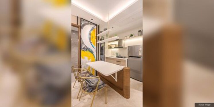 Kitchen, dosti-greater-thane 1 Bedroom 380 Sq.Ft. Apartment In Kalher Thane 6971356