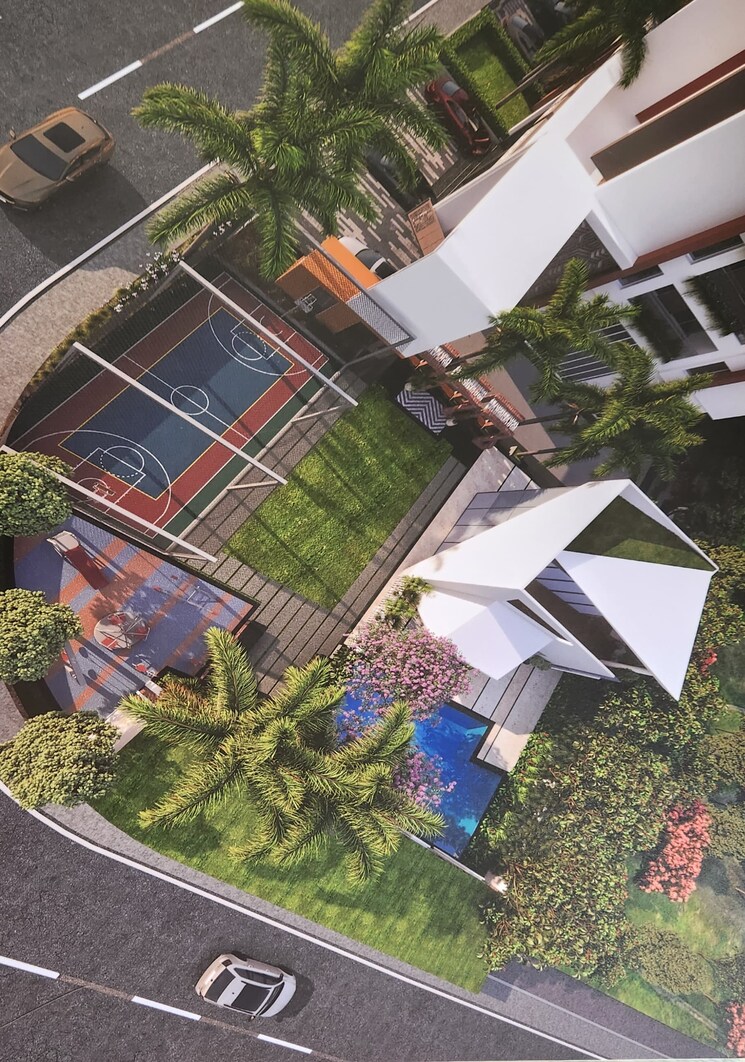 Garden, kumar-parv 3 Bedroom 1329 Sq.Ft. Apartment In Moshi Pune 6972721