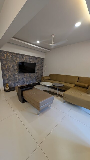 Living Room in 2 BHK Apartment at Sea Shell Apartment, Andheri West – for Rent