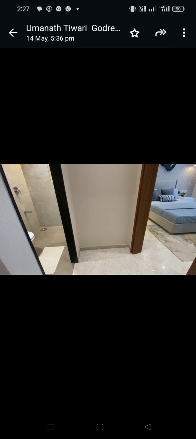 Master Bedroom, godrej-riviera 1 Bedroom 370 Sq.Ft. Apartment In Ambivali Thane 6978939