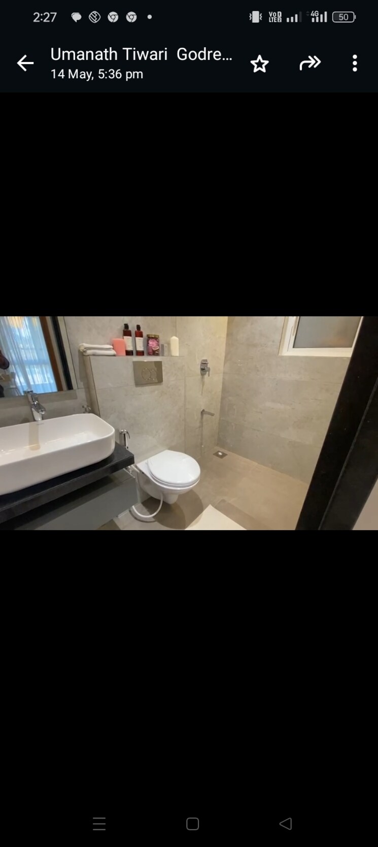 Bathroom, godrej-riviera 1 Bedroom 370 Sq.Ft. Apartment In Ambivali Thane 6978939