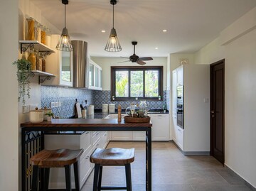 Kitchen in 3 BHK Villa at Mahindra The Serenes, Alibag – for Sale