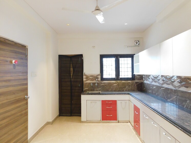 Kitchen, banjara hills 3 Bedroom 2400 Sq.Ft. Apartment In Banjara Hills Hyderabad 6984111