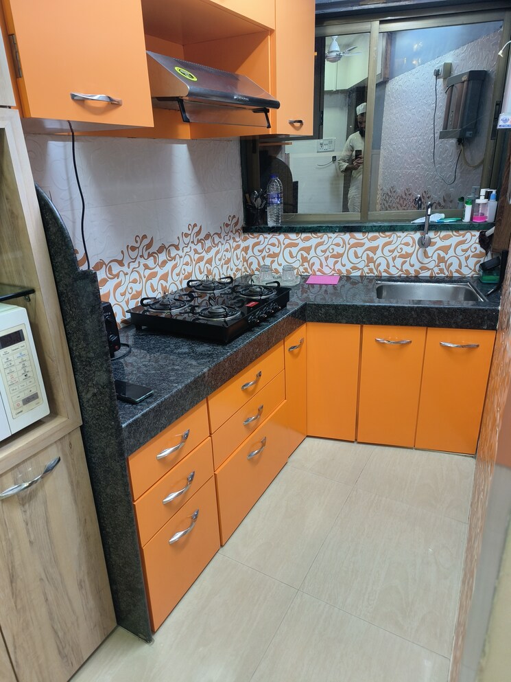Kitchen, yasmin-tower 1 Bedroom 350 Sq.Ft. Apartment In Agripada Mumbai 6984693