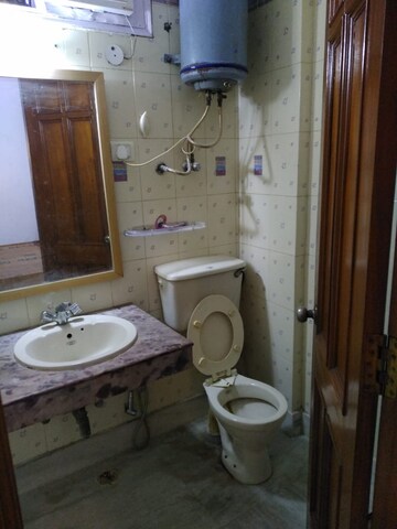 Bathroom in 2 BHK Builder Floor at Lajpat Nagar – for Rent