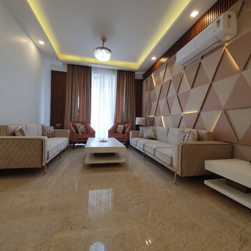 Living Room in 3 BHK Apartment at Santur Aspira, Sector 3 – for Sale