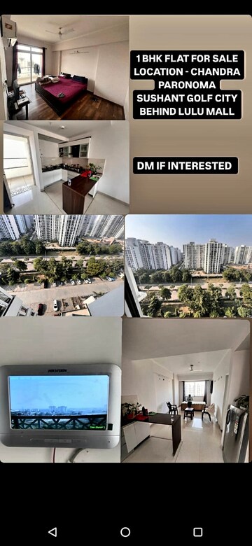 1 BHK Apartment For Sale in Chandra Panorama, Sushant Golf City
