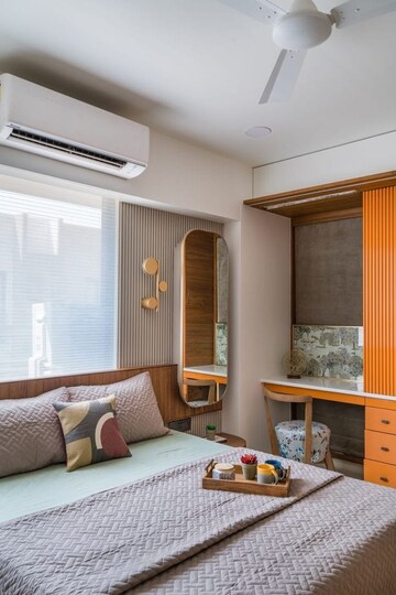 Bedroom in 3 BHK Builder Floor at Green Fields Colony – for Sale