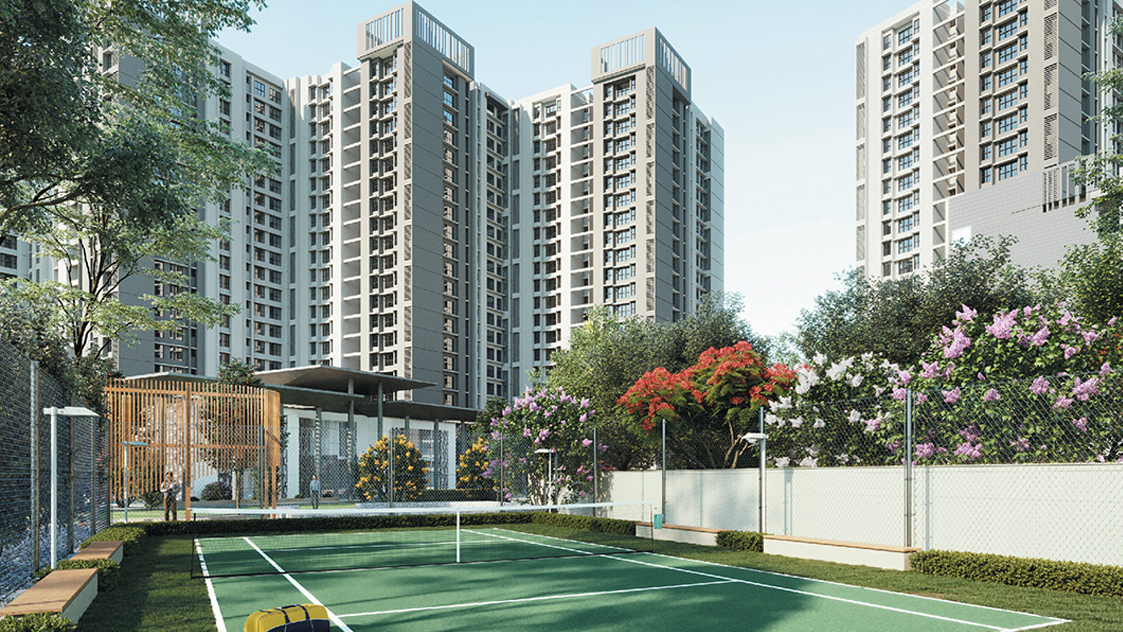 Exterior View, godrej-nirvaan 1 Bedroom 461 Sq.Ft. Apartment In Themghar Thane 6995047