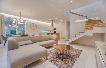 Living Room in 4 BHK Villa at Emaar Marbella, Sector 66 – for Rent