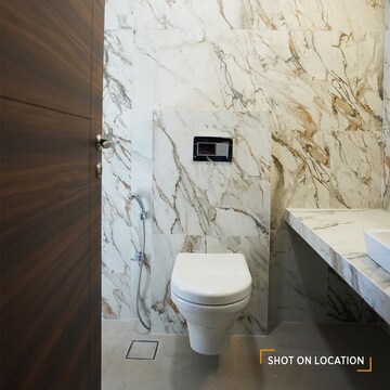 Bathroom in 2 BHK Apartment at Kalyan West – for Sale