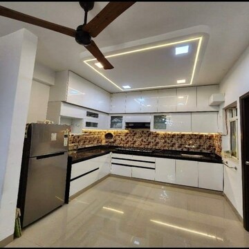 Kitchen in 3 BHK Apartment at Salarpuria H And M Royal, Kondhwa – for Rent