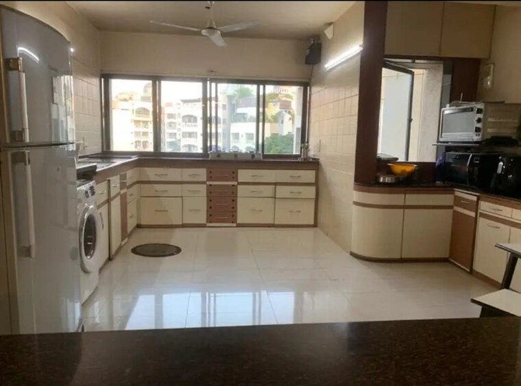 Kitchen, om-utopia 4 Bedroom 2450 Sq.Ft. Apartment In Wanowrie Pune 6998491