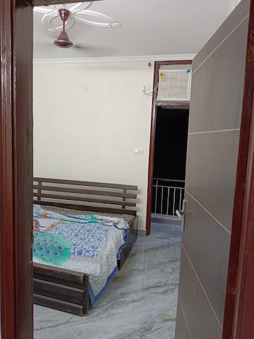 Bedroom in 1 BHK Builder Floor at Lajpat Nagar – for Rent