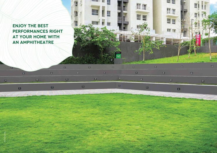 Garden, godrej-greens 2.5 Bedroom 793 Sq.Ft. Apartment In Undri Pune 7008454