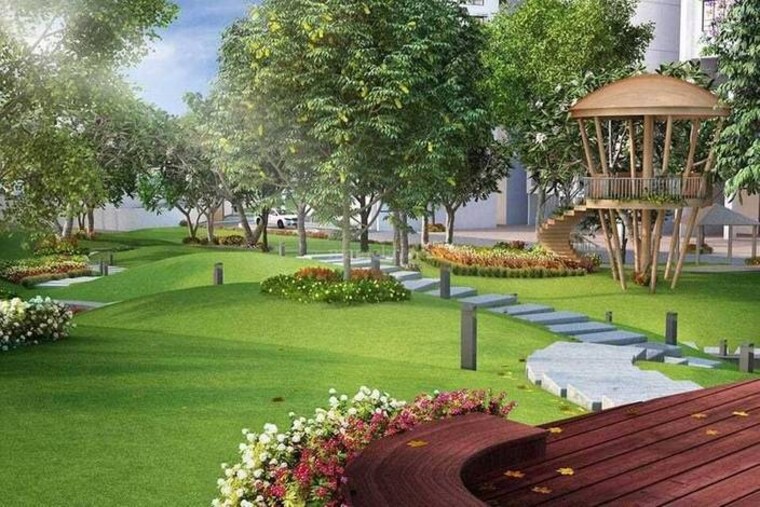 Garden, lnt-elixir-reserve 2 Bedroom 833 Sq.Ft. Apartment In Powai Mumbai 7008900