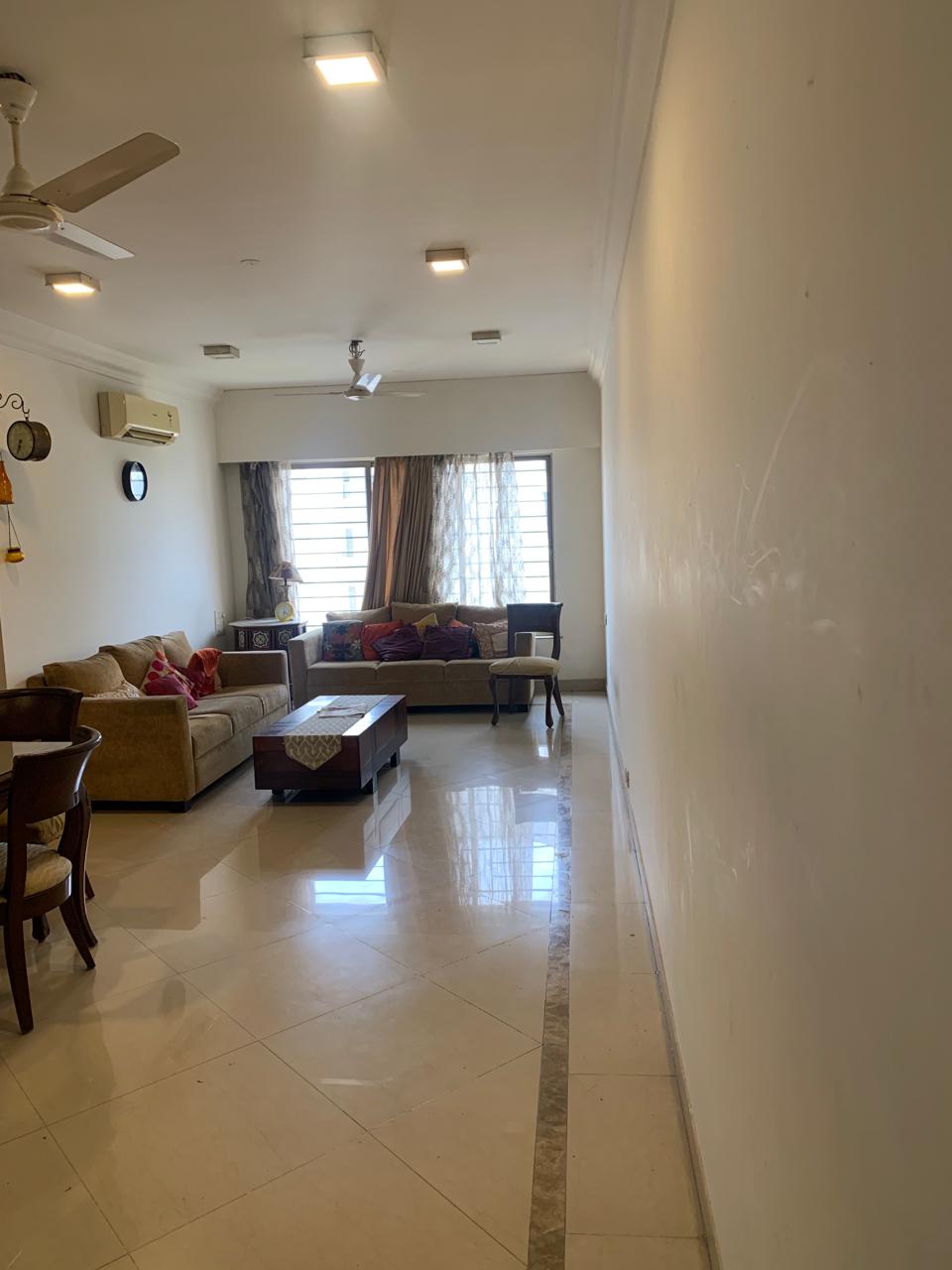 Rental 3 Bedroom 1405 Sq.Ft. Apartment in Raheja Sherwood, Goregaon