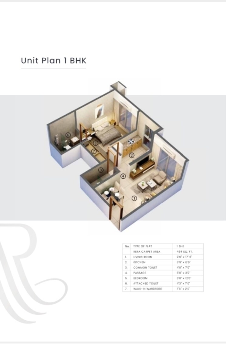 Floor Plan, akshaya-chs 3 Bedroom 924 Sq.Ft. Apartment In Borivali West Mumbai 7012661
