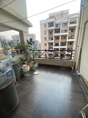 Balcony in 2 BHK Apartment at Raheja Vistas Phase 3, Mohammadwadi – for Sale