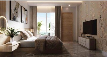 Master Bedroom in 3 BHK Apartment at Pareena The Elite Residences, Sector 99 – for Sale