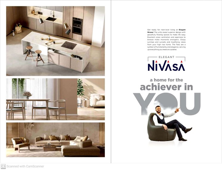 Floor Plan, elegant-nivasa 3 Bedroom 1700 Sq.Ft. Apartment In Kollur Hyderabad 7017889