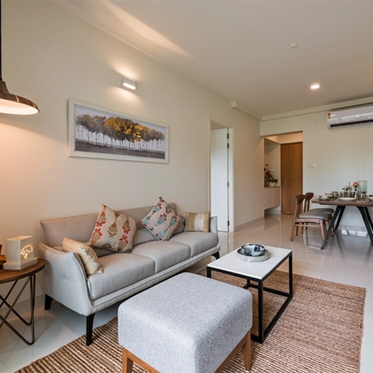 Living Room, godrej-urban-park 3 Bedroom 922 Sq.Ft. Apartment In Chandivali Mumbai 7018769