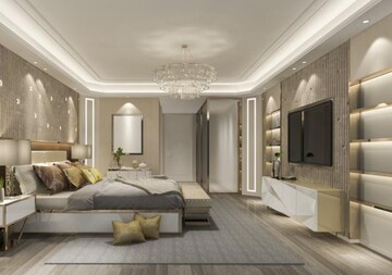 Master Bedroom in 4 BHK Apartment at M3M Altitude, Sector 65 – for Sale