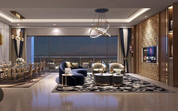 Living Room in 4 BHK Apartment at Shapoorji Pallonji Joyville Gurgaon, Sector 102 – for Sale