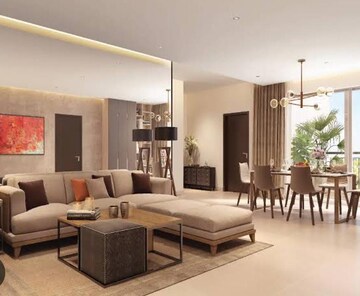 Living Room in 4 BHK Apartment at Shapoorji Pallonji Joyville Gurgaon, Sector 102 – for Sale