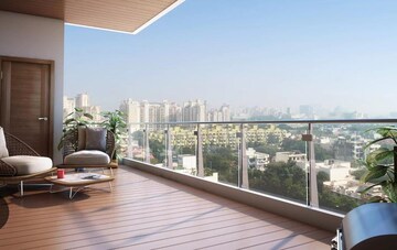 Balcony in 3 BHK Apartment at Silverglades Hightown, Sushant Lok I – for Sale