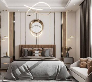 Bedroom in 3 BHK Apartment at Silverglades Hightown, Sushant Lok I – for Sale
