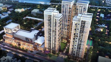 4 BHK Apartment – Exterior View View at Silverglades Hightown, Sushant Lok I - for Sale