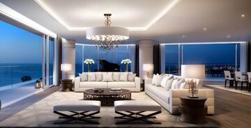 Living Room in 3 BHK Apartment at M3M Mansion, Sector 113 – for Sale