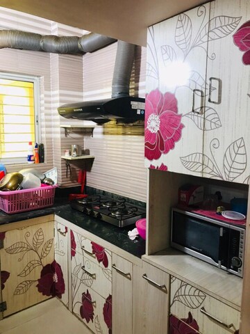 Kitchen in 3 BHK Apartment at Kunjamoni Apartment, Garia – for Sale