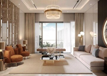 Living Room in 4 BHK Apartment at M3M Mansion, Sector 113 – for Sale