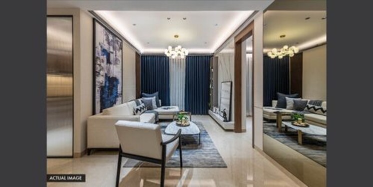 Living Room, shapoorji-pallonji-vanaha-golfland 1 Bedroom 835 Sq.Ft. Apartment In Bavdhan Pune 7033745