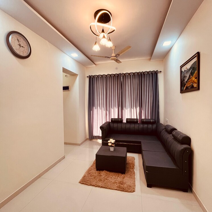 Living Room, infini-om-sai-home 2 Bedroom 750 Sq.Ft. Apartment In Themghar Thane 7035427