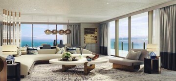 Living Room in 3 BHK Penthouse at M3M Mansion, Sector 113 – for Sale