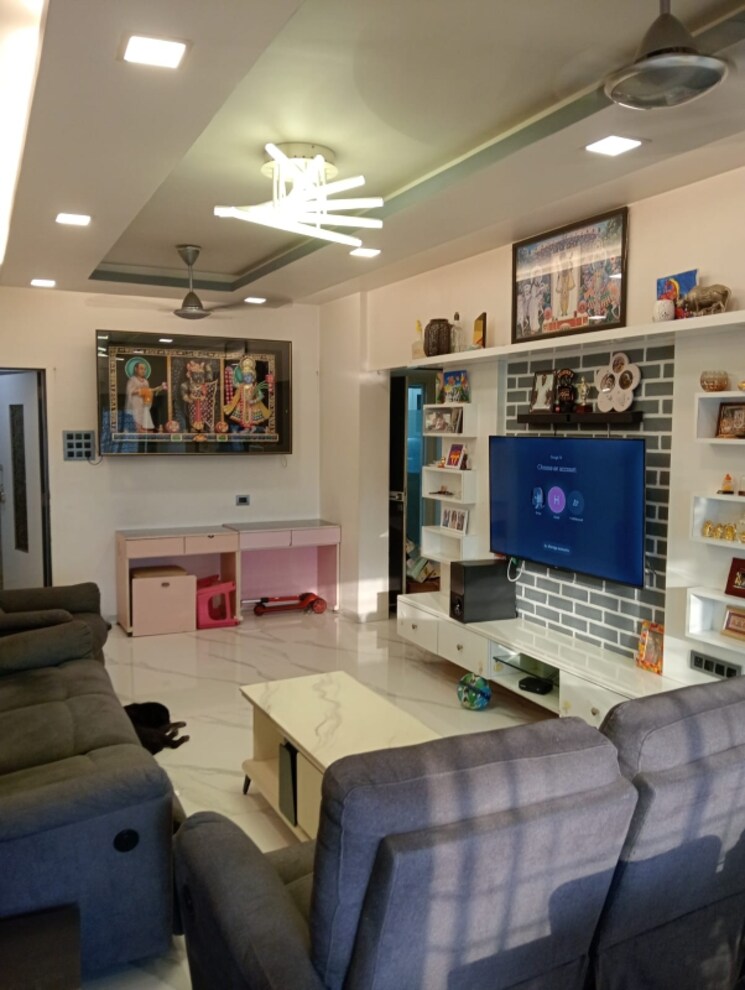 Living Room, lokhandwala 3 Bedroom 1100 Sq.Ft. Apartment In Lokhandwala Mumbai 7036215