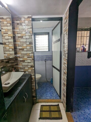 Building Lobby in 1 BHK Apartment at Kasarvadavali – for Rent