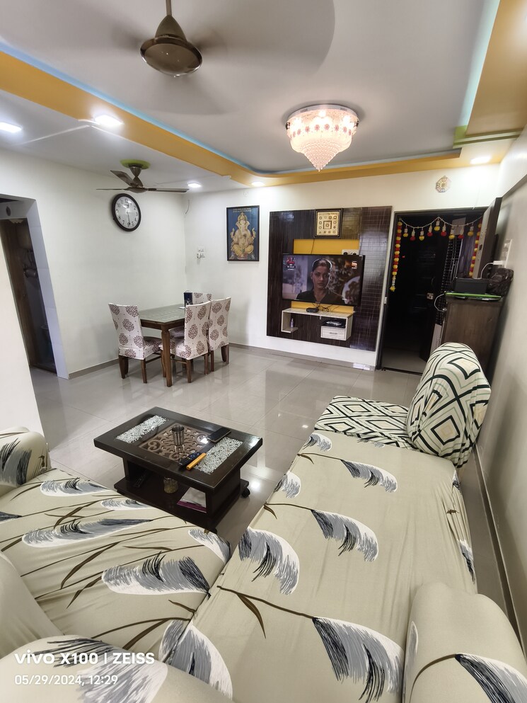 Living Room, sanghvi-valley 3 Bedroom 1100 Sq.Ft. Apartment In Kalwa Thane 7039311