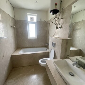 Bathroom in 4 BHK Apartment at Emaar Palm Terraces Select, Sector 66 – for Rent