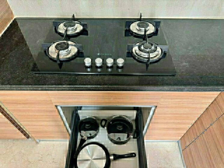 Kitchen, patiala road 3 Bedroom 1942 Sq.Ft. Apartment In Patiala Road Zirakpur 7040252