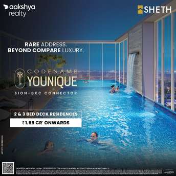 3 BHK Apartment For Resale in Sheth Codename Younique Sion Mumbai  7040903