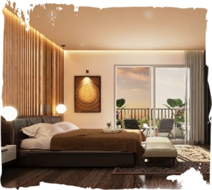 Bedroom, bollineni-bion 3 Bedroom 1855 Sq.Ft. Apartment In Kothaguda Hyderabad 7041137