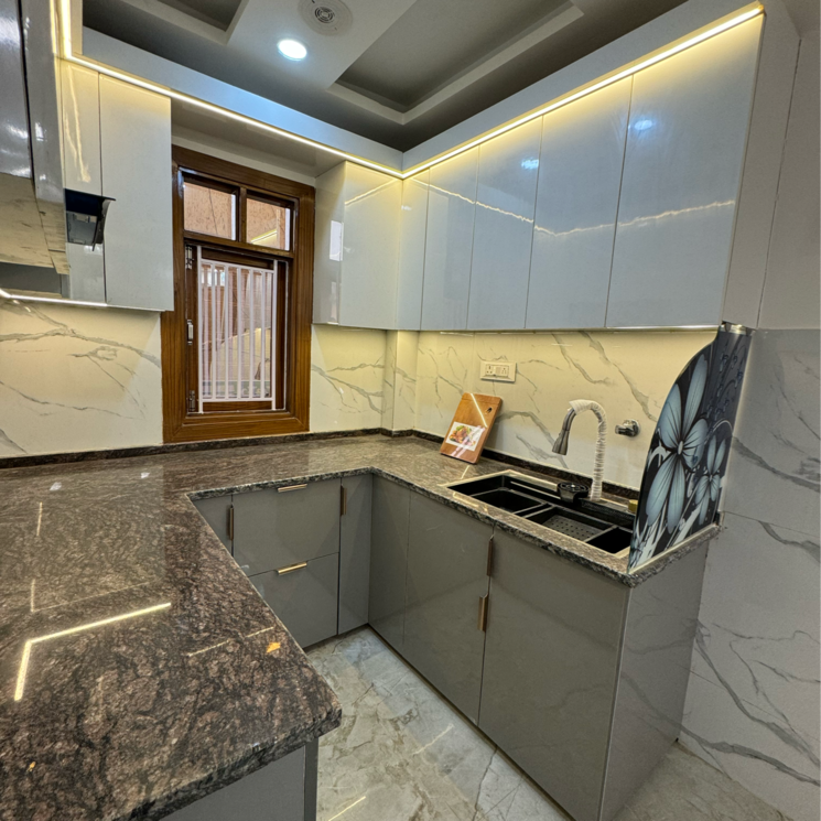 Kitchen, bhagwati garden 3 Bedroom 85 Sq.Yd. Builder Floor In Bhagwati Garden Delhi 7042977