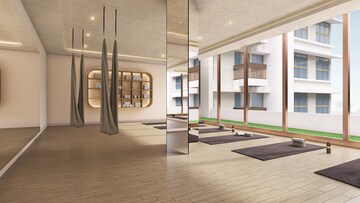 Gym in 1 BHK Apartment at Chandak Highscape City, Chembur – for Sale